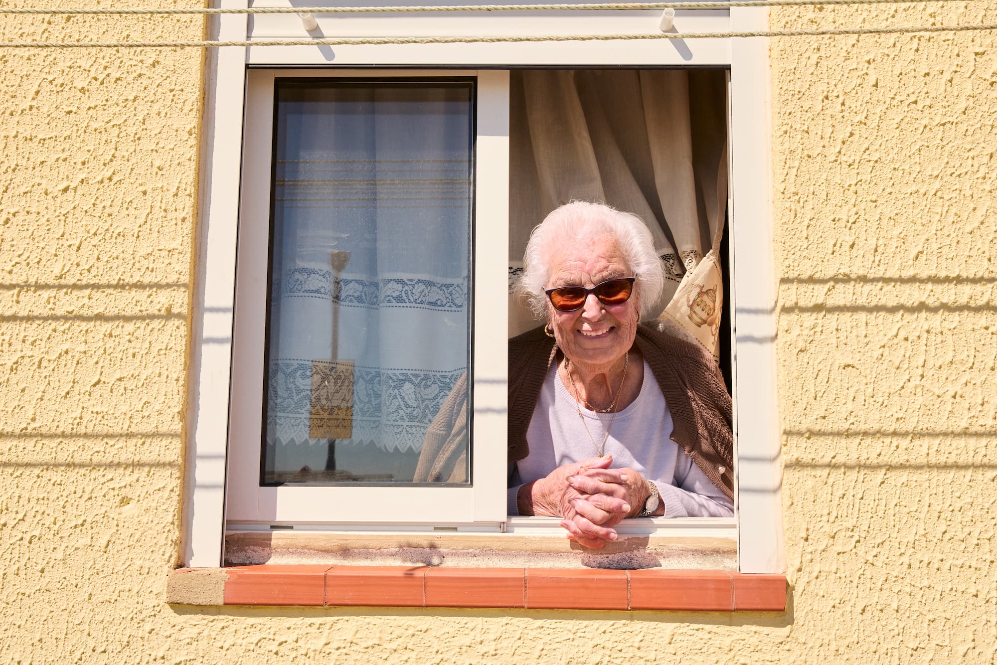 woman in the window