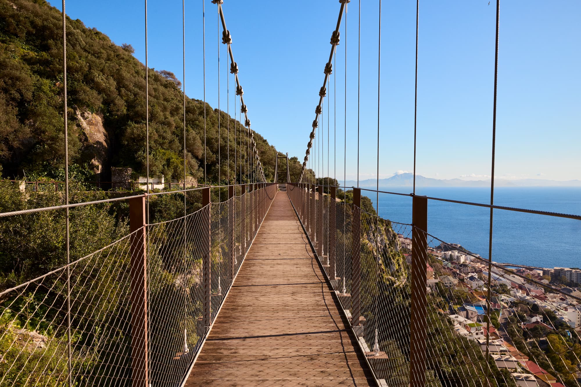 picture of wooden bridge